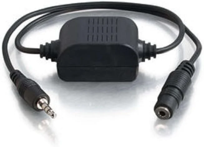 Legrand C2G 3.5MM Isolation Transformer (21-Inch Audio Jack Extension Cable)