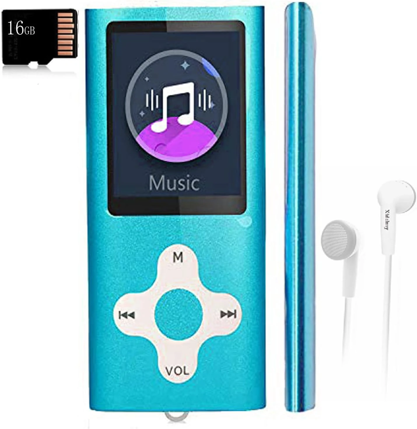 Mp3 Player,Music Player with a 16 GB Memory Card Portable review