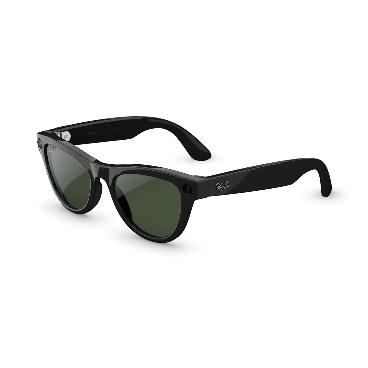 Meta Ray-Ban (Gen 2), Skyler, Shiny Black | Smart AI Glasses