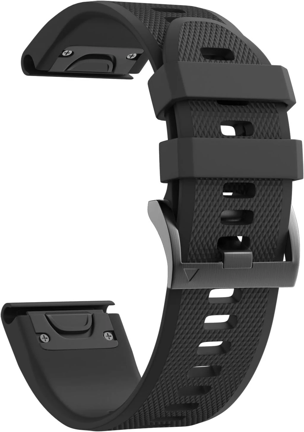 NotoCity Compatible Fenix 5X Band 26mm Width Soft Silicone Watch Strap
