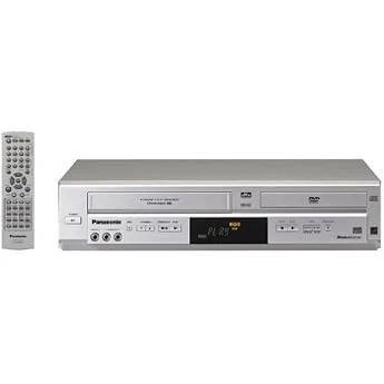 Panasonic PV-D4743S Progressive-Scan DVD-VCR Combo , Silver