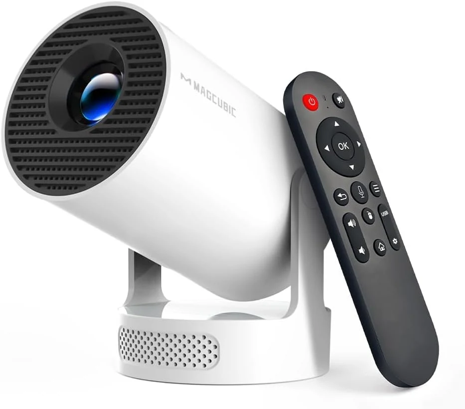 Magcubic Mini Projector with WiFi 6 and Bluetooth 5.4, Portable review