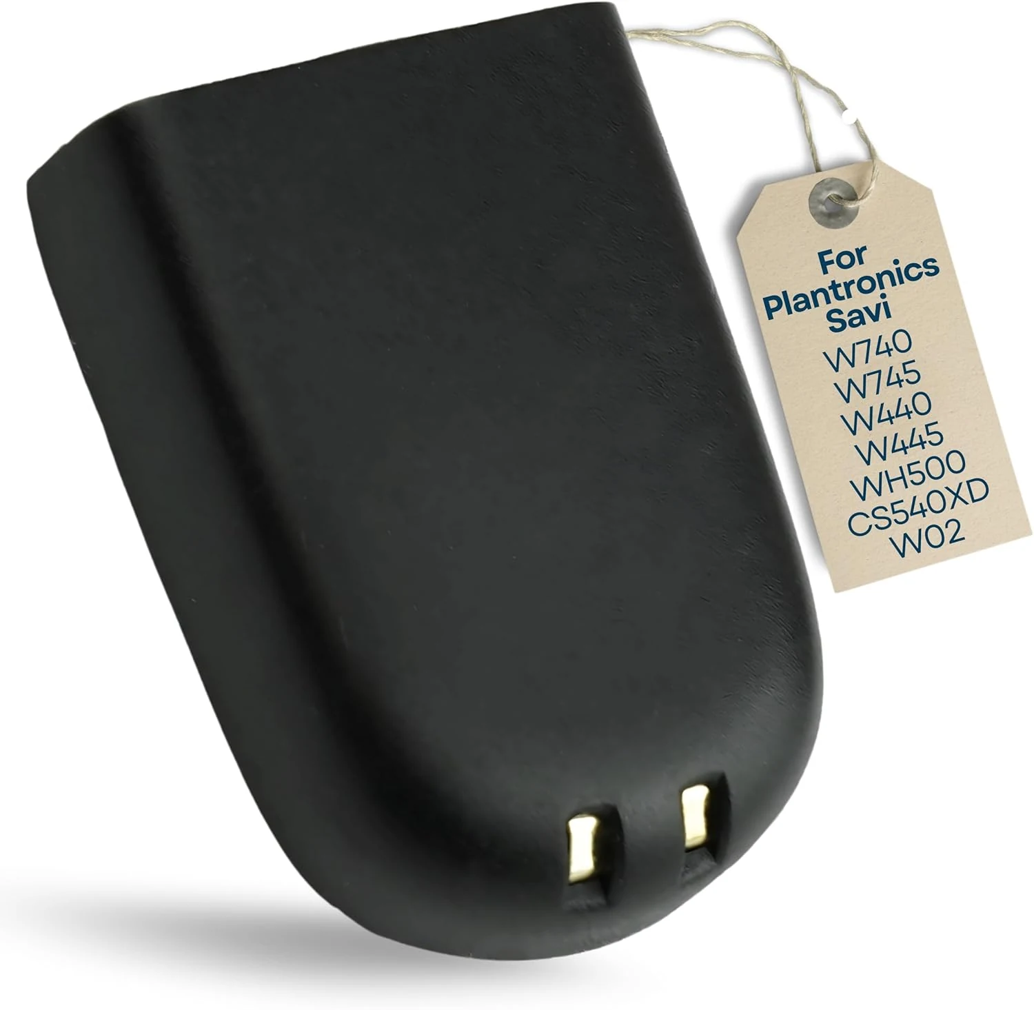 Replacement Battery 84598-01 82742-01 for Plantronics Savi W740, W745, W440, W445, WH500, CS540XD, W02 Wireless Headsets