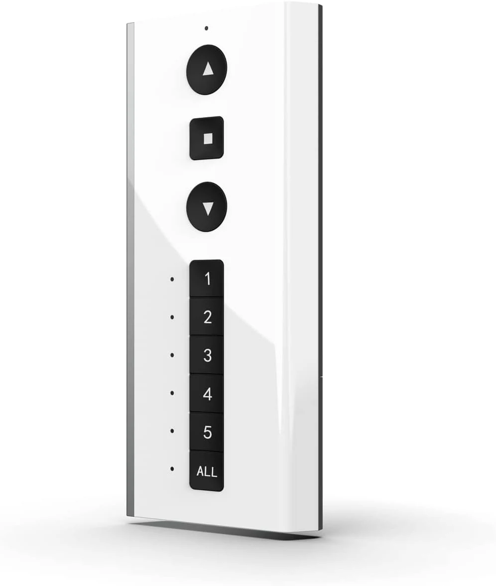 RollEase Push 5 Remote from Rollease Acmeda. MT02-0101-067004 (White)