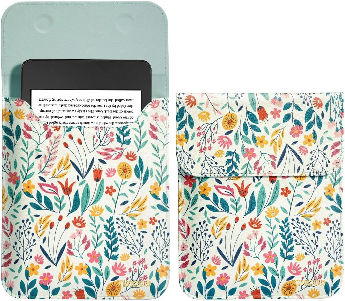 TiMOVO 6 Inch Sleeve for All E-Reader Book, 11th Generation 2024/2022