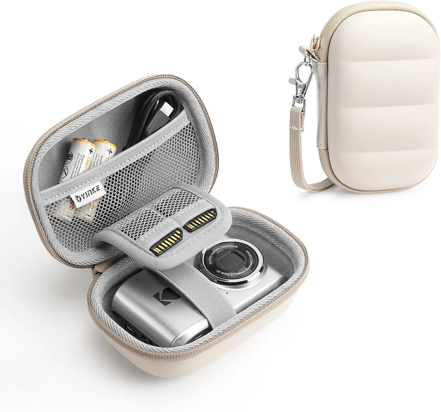 Digital Camera Case Compatible with CAMKORY DC403 / KODAK PIXPRO FZ55 / FZ45 / STUOGYUM DC402-AF
