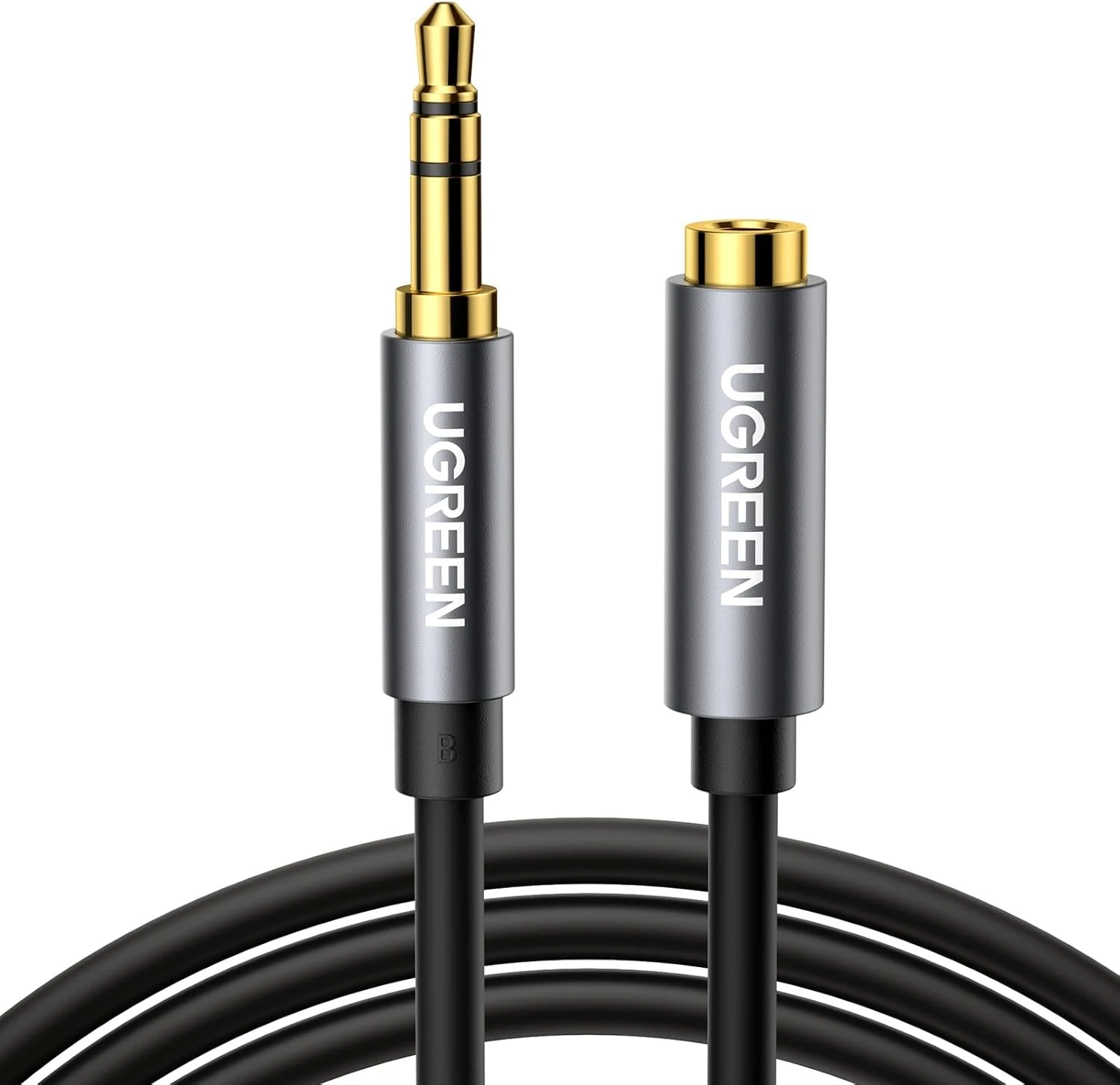 UGREEN Headphone Extension Cable 3.5mm Extension Gold Plated Aux Cable