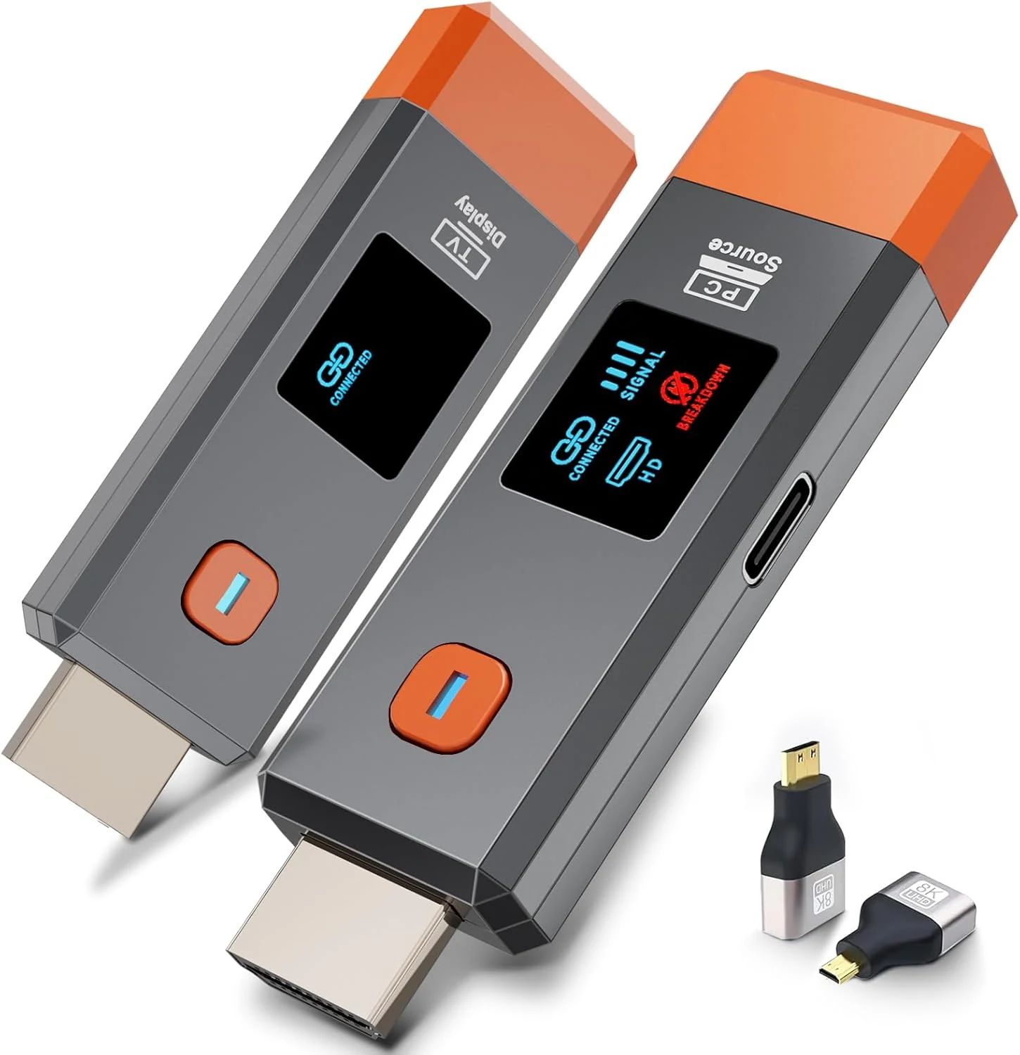 Qisoable Wireless HDMI Transmitter and Receiver 328ft/100m Extender 4K Decode review