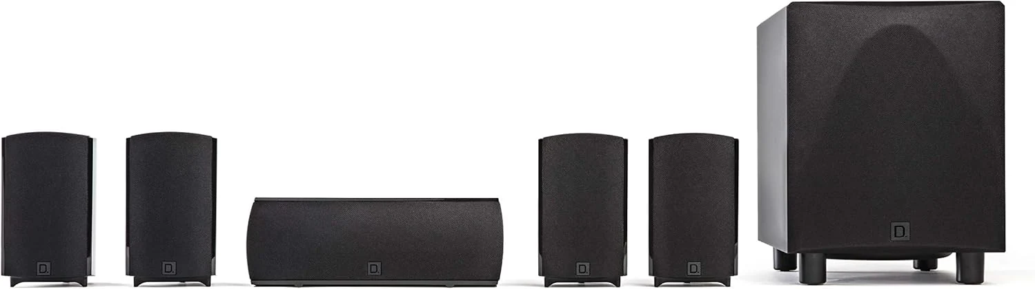 Definitive Technology ProCinema 6D - Compact 5.1 Channel Home Theater Speaker System