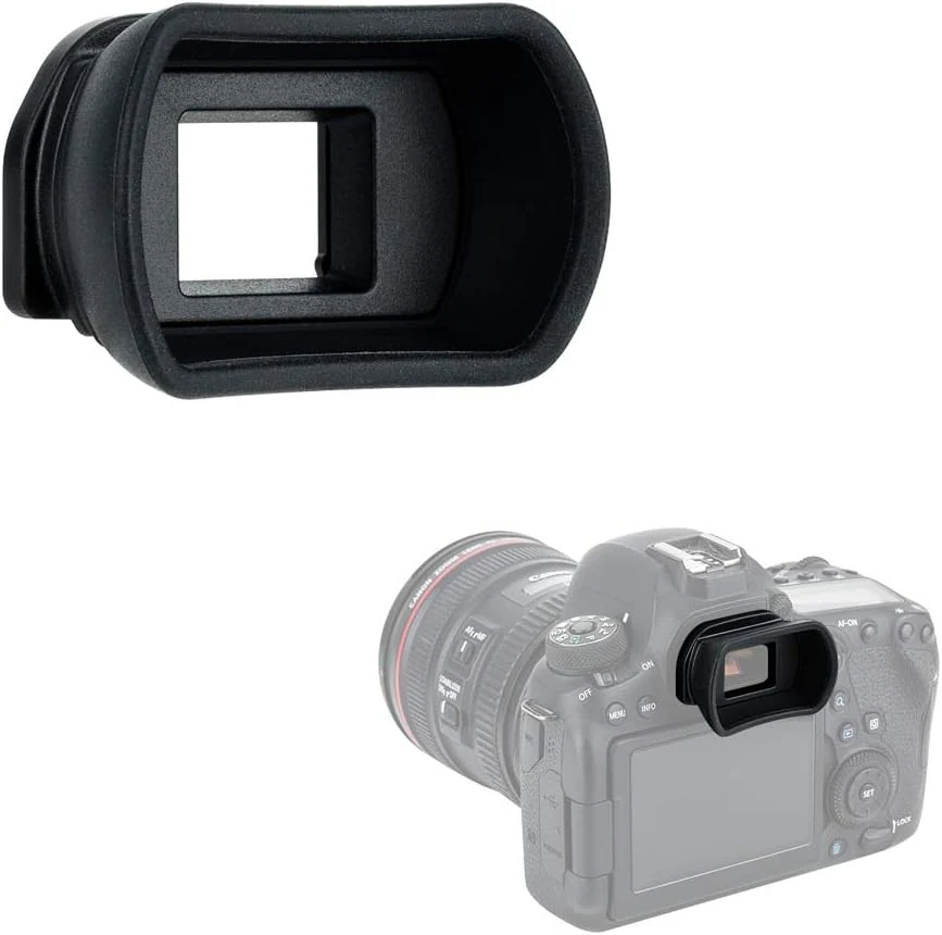Kiwifotos Long Soft Viewfinder Eyecup Eyepiece for Canon EOS 90D