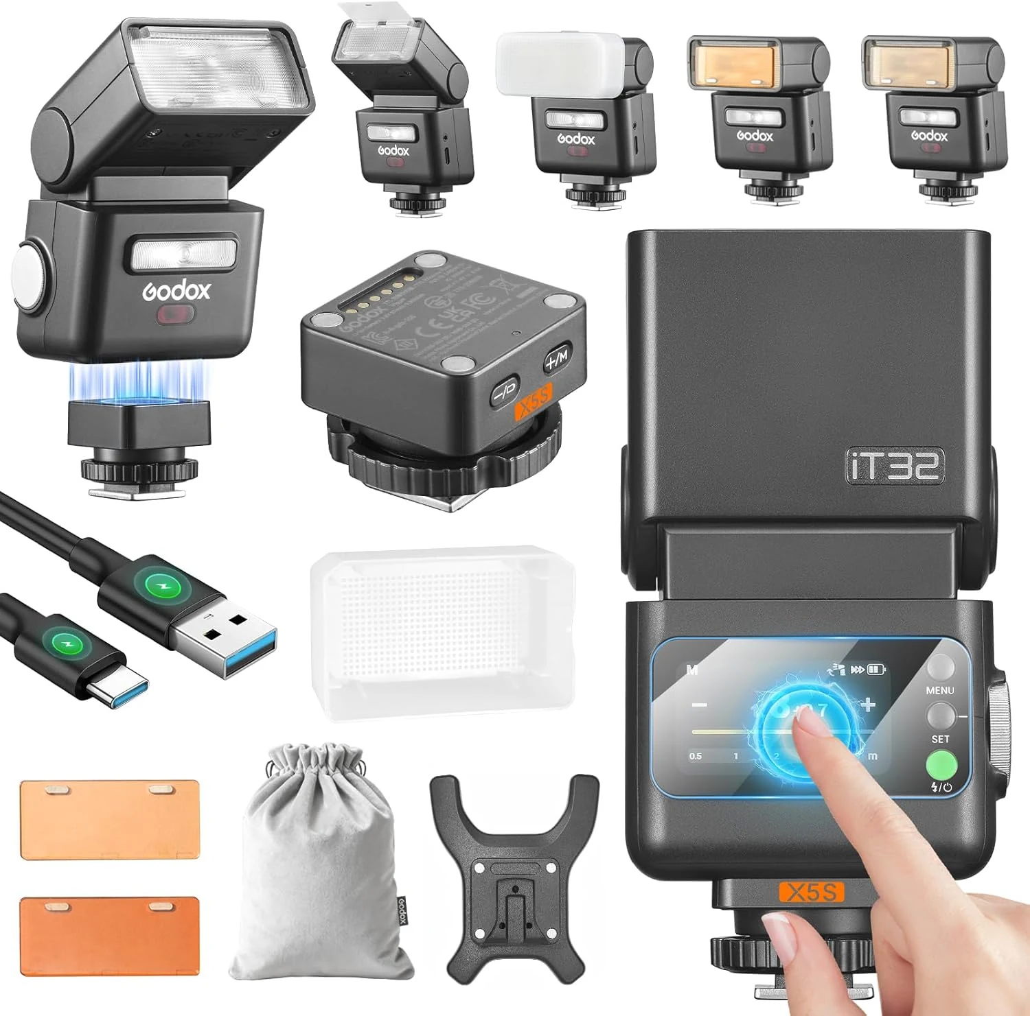 Godox IT32 TTL Camera Flash for Sony with X5S Trigger review