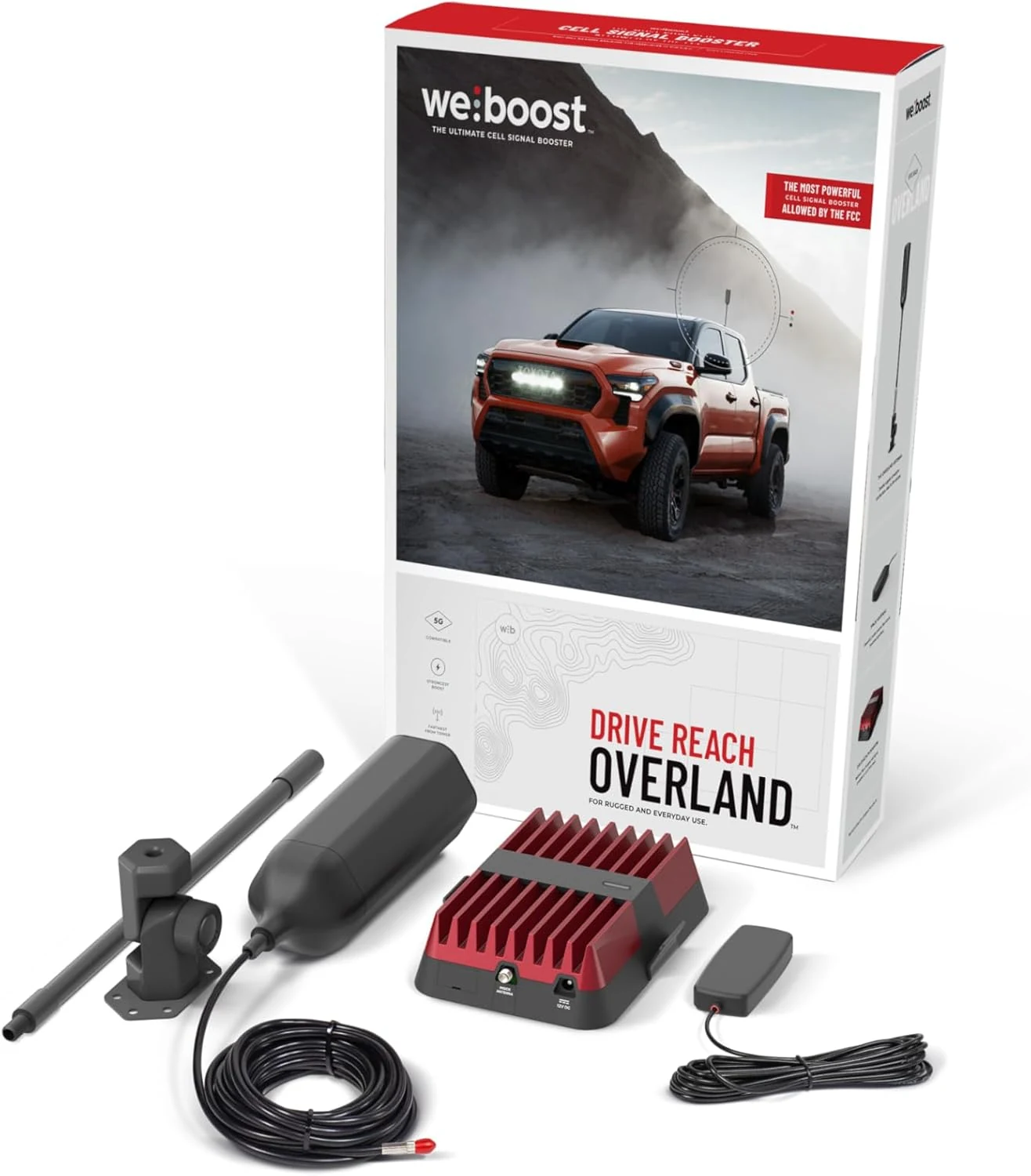 weBoost Drive Reach Overland cell phone signal booster