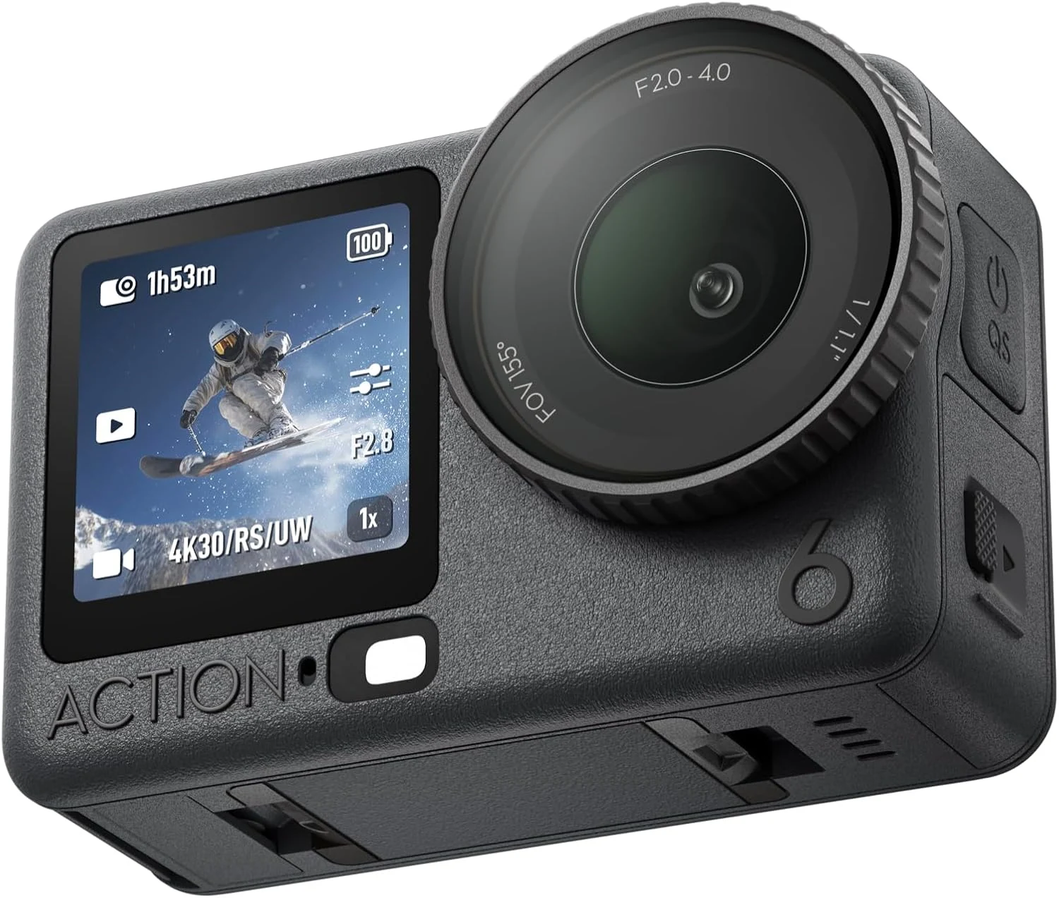 DJI Osmo Action 6 Essential Combo, 8K Waterproof Action Camera