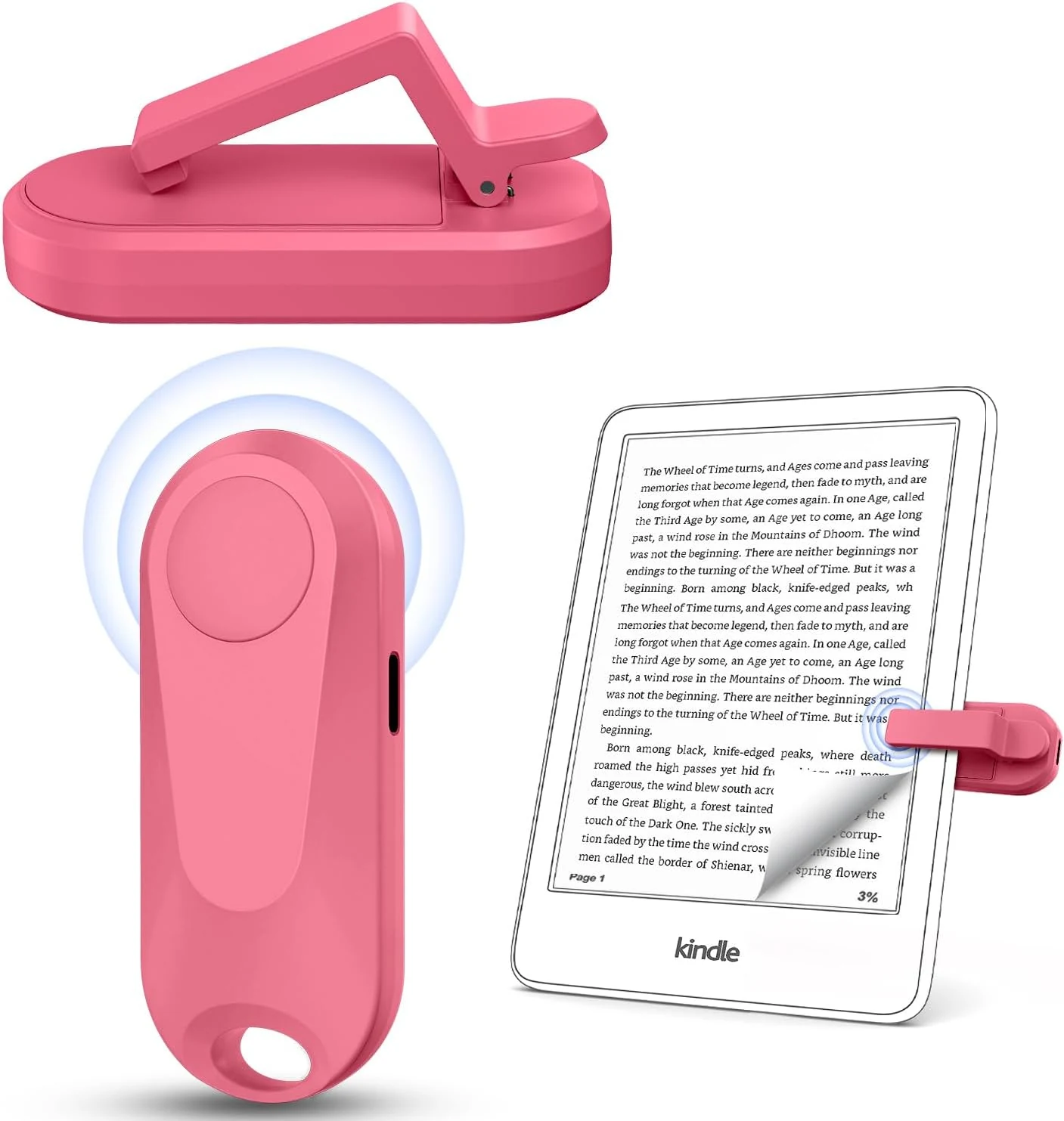 DATAFY [Case-Friendly] Page Turner for Kindle Paperwhite Oasis Kobo eReaders