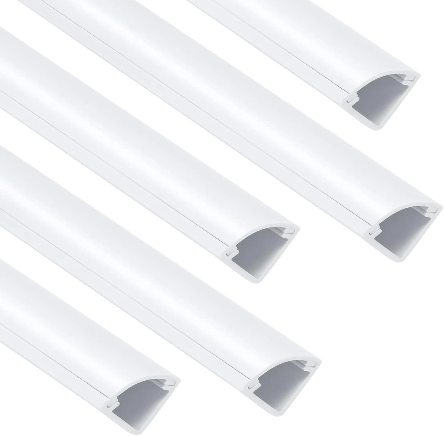ZhiYo 85in Corner Cable Concealer, Corner Cord Hider for One Cord