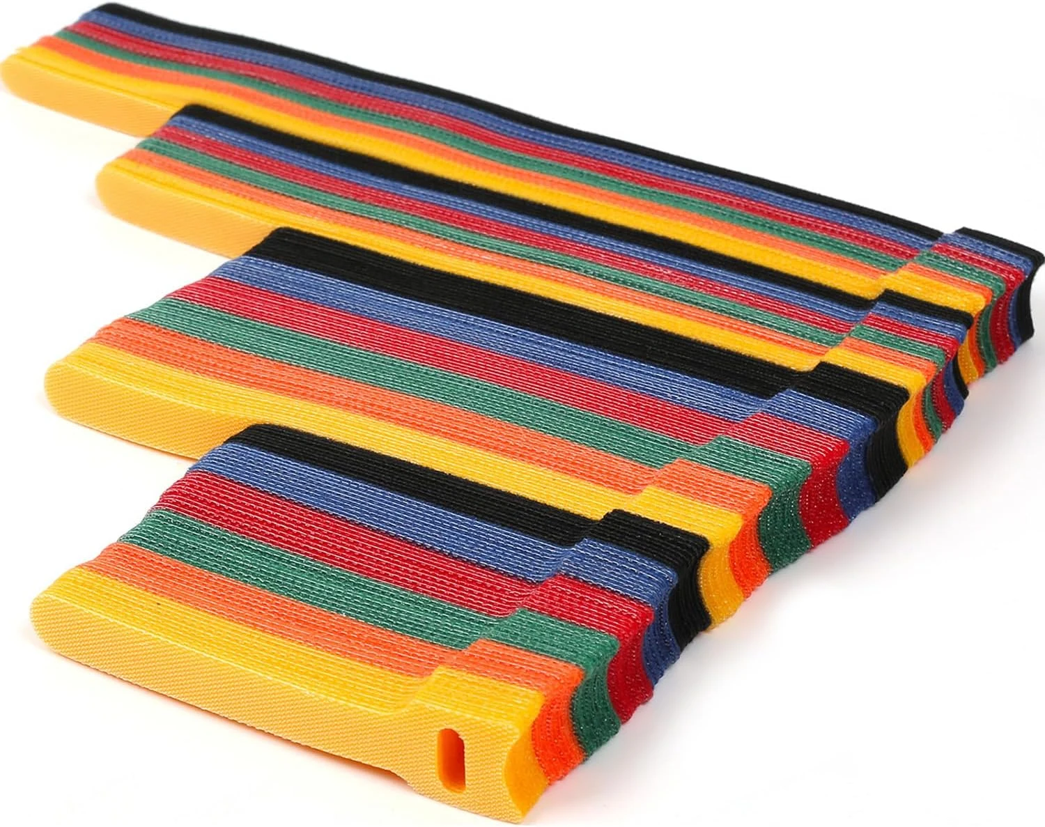Cable Ties 180PCS, 4+6+8+10 inch Reusable Multi-Colour Cable Ties Wire review