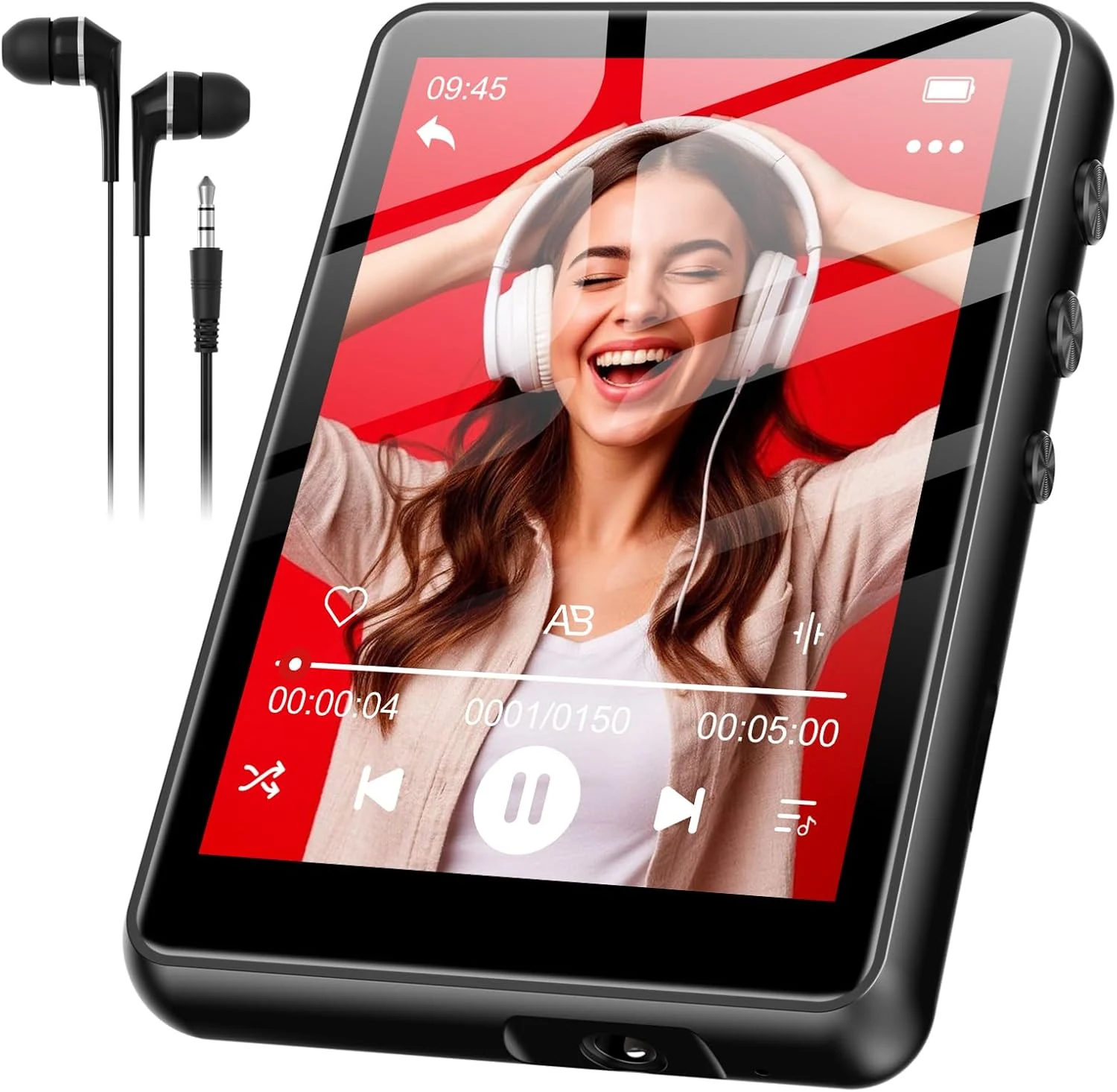 SWOFY 128GB MP3 Player with Bluetooth 5.4, M4 Music Player review