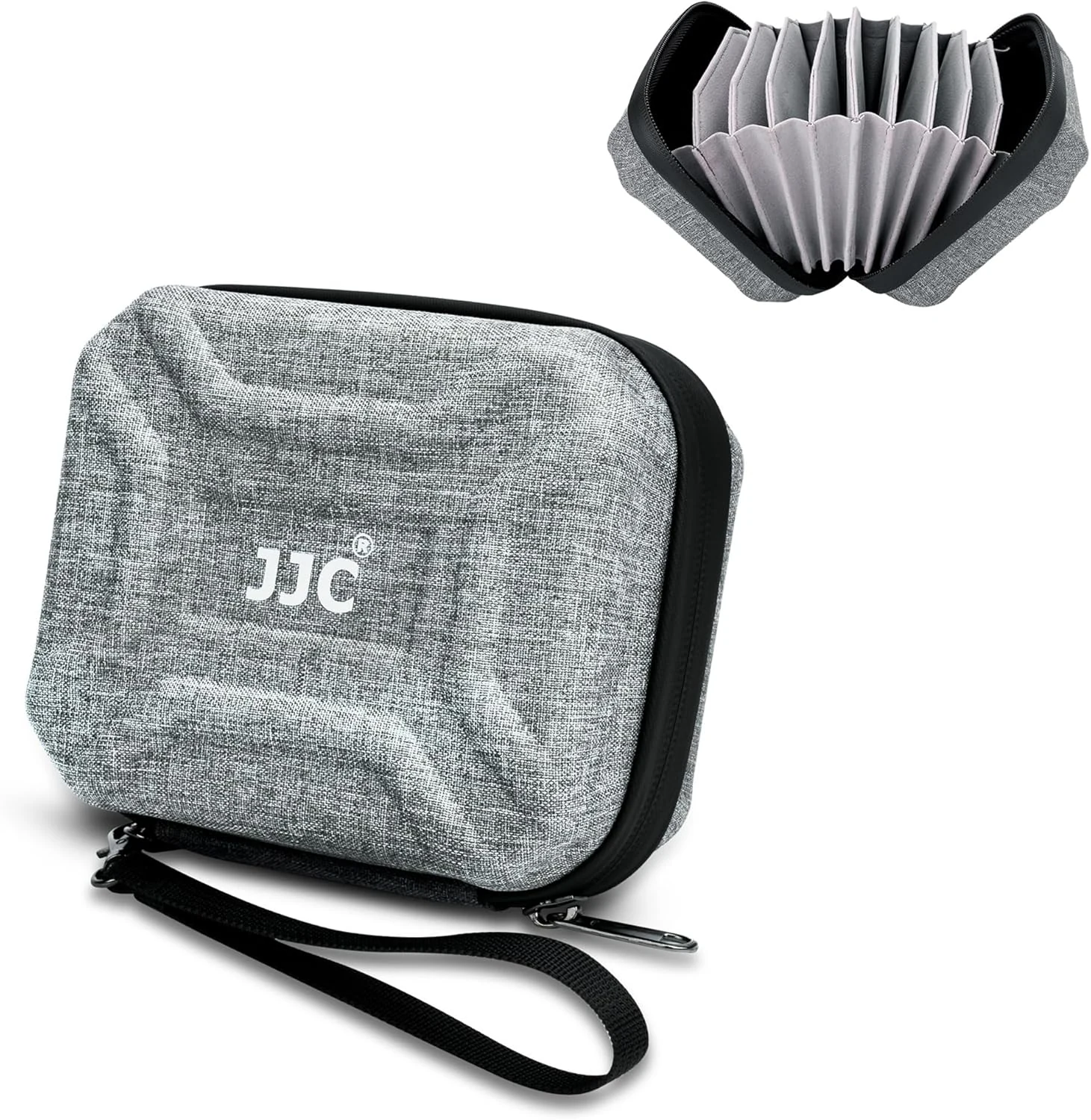 JJC Durable Lens Filter Pouch Case for 10 Circular Filters up to 95mm (FP-K10)
