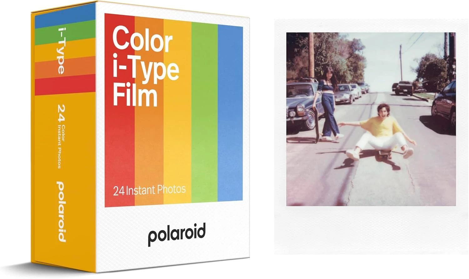 Polaroid Color i-Type Film - Triple Pack, 24 Photos (6272), Instant Photo