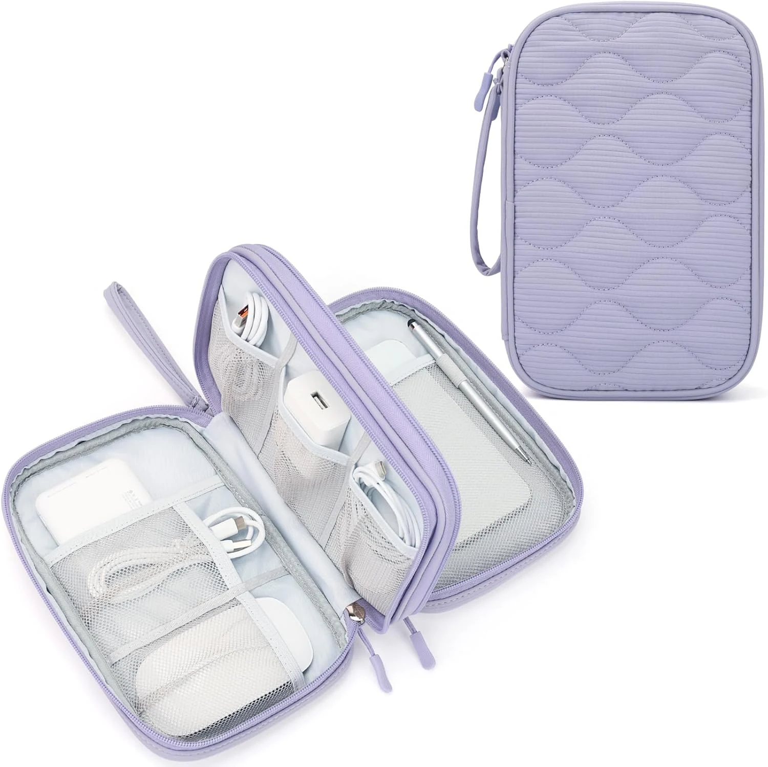Skycase Tech Pouch - Lightweight Electronics Organizer Travel Case