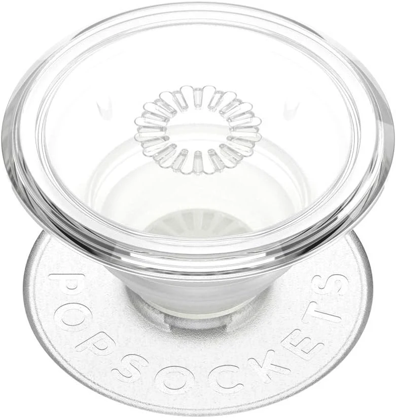 PopSockets Adhesive Phone Grip, Holder, Phone Stand - Clear