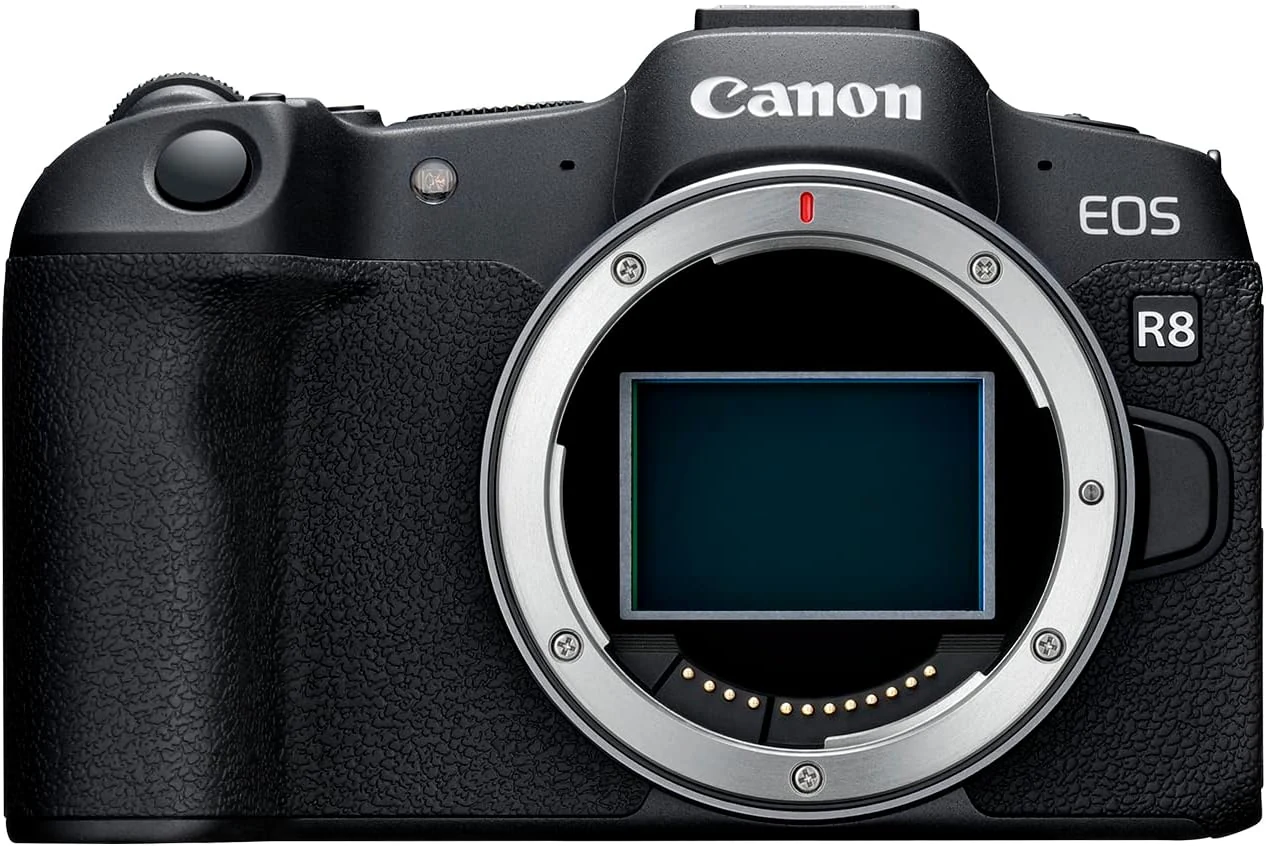 Canon EOS R8 Mirrorless Camera Body, Full‑Frame CMOS Sensor, 24.2