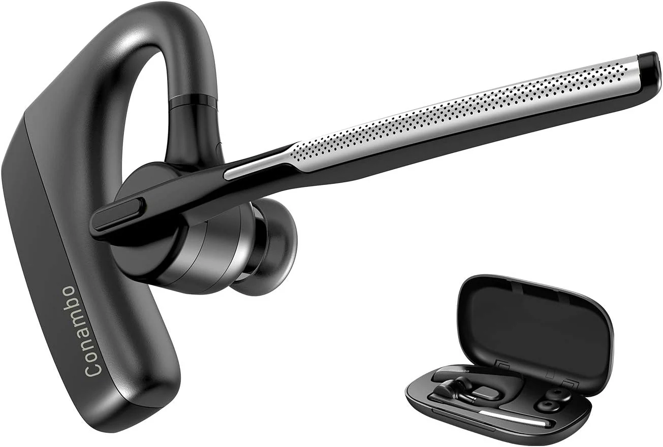 CONAMBO Bluetooth Headset V5.1, 16 Hrs HD Talktime CVC8.0 Dual review