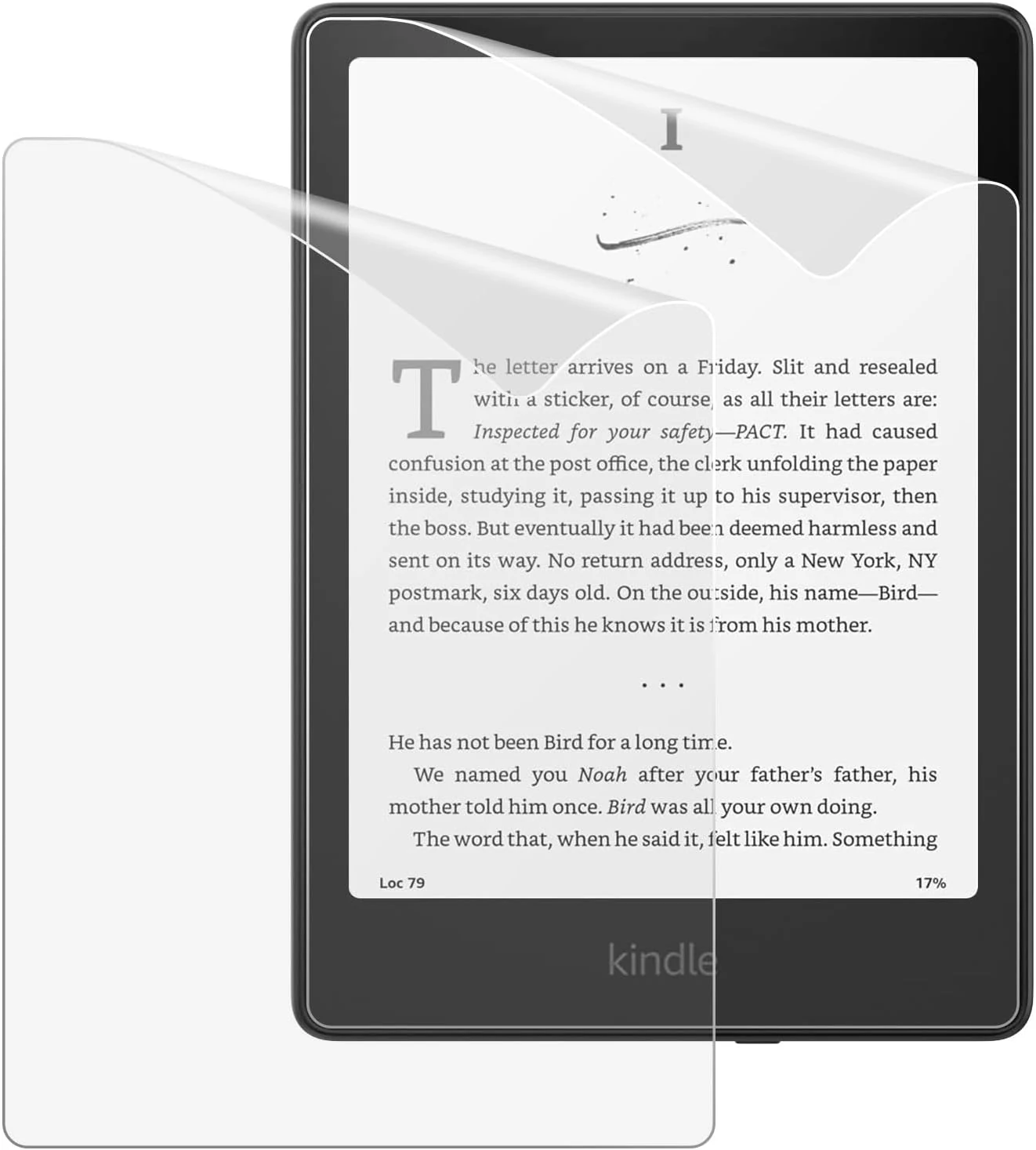 MoKo 2 Pack Screen Protector for 7" Kindle Paperwhite 12th / Colorsoft 2024-2025 (Matte Anti-Glare)