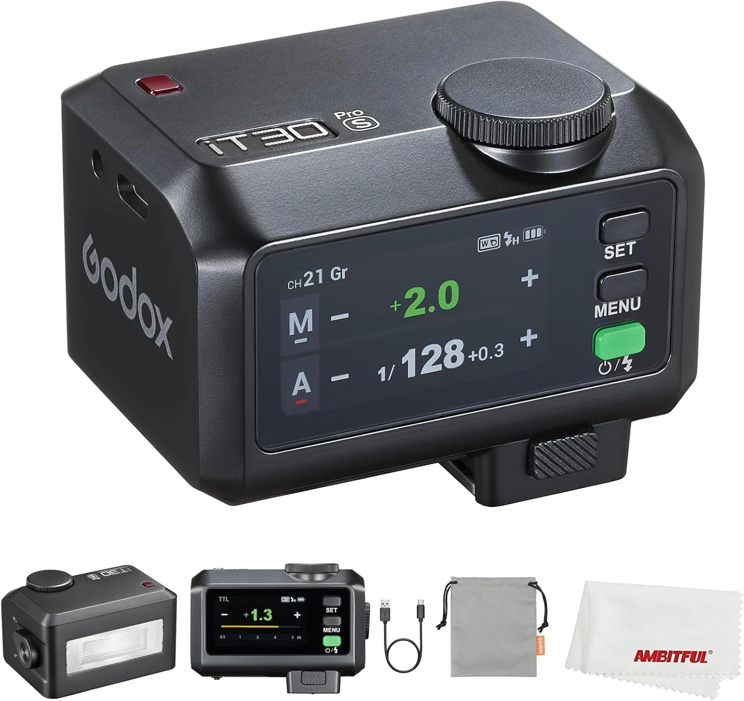 Godox iT30Pro S iT30ProS Mini Flash for Sony Camera, TTL review