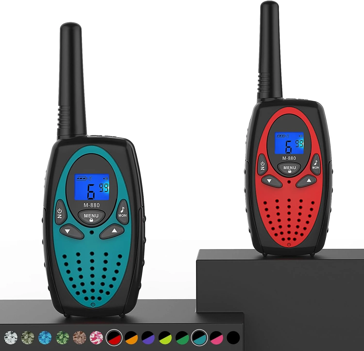 Topsung Walkie Talkies Long Range, M880 Two Way Radio for review