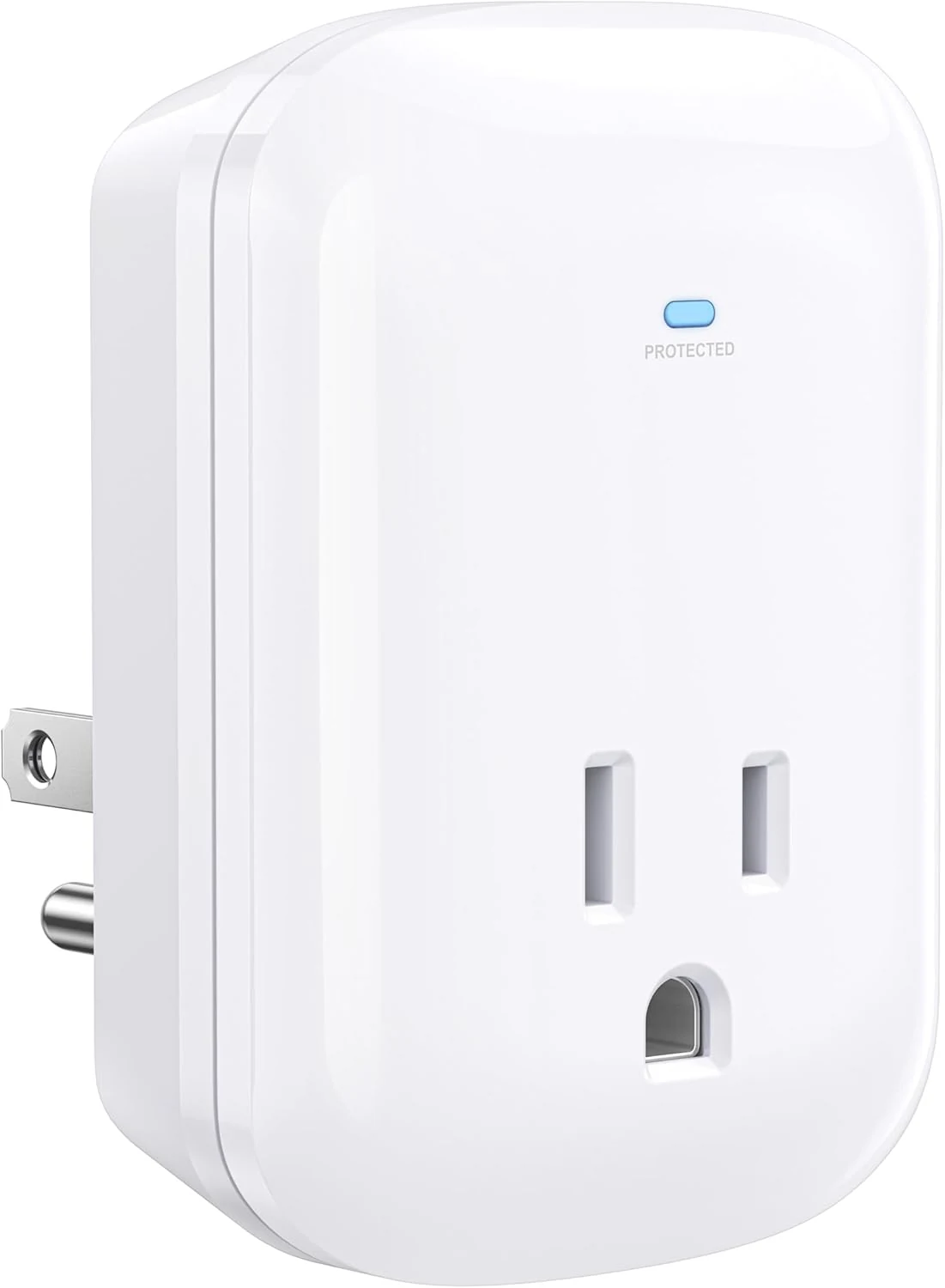 [ETL Listed] Cable Matters 1350 Joules Single Outlet Surge Protector for TV, PC, Xbox, PS5, Refrigerator, Treadmill