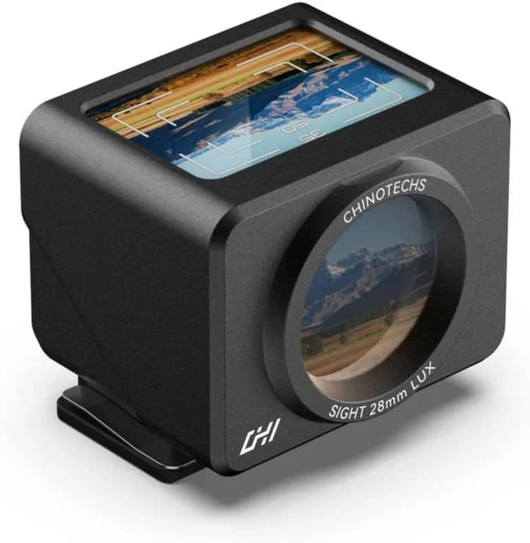 CHI 28mm Optical Waist Level Viewfinder (35/50mm) Black
