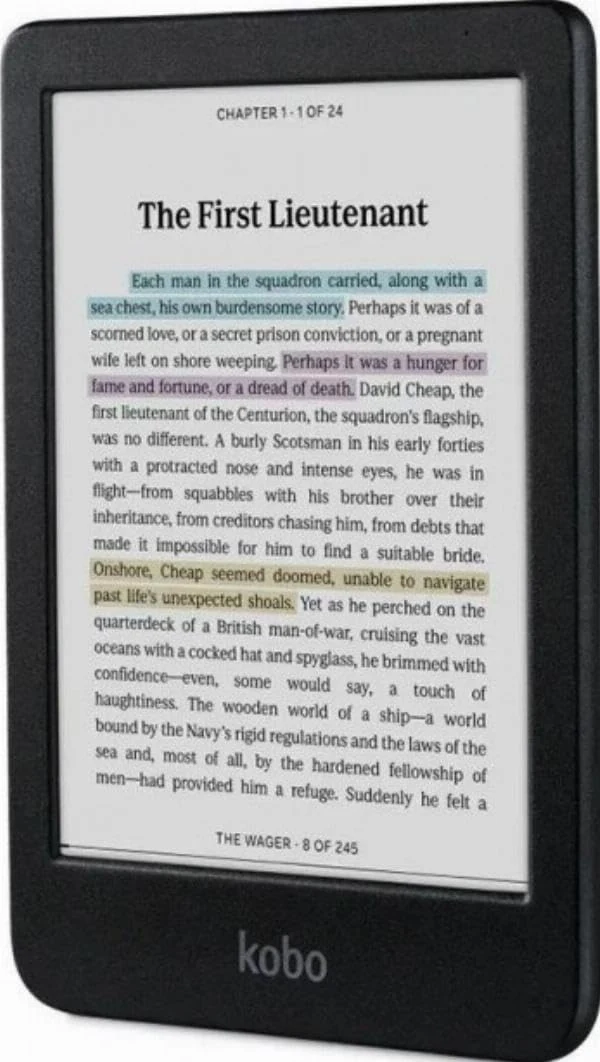 Kobo Clara Colour | 6” waterproof color eReader with highlights and audiobooks