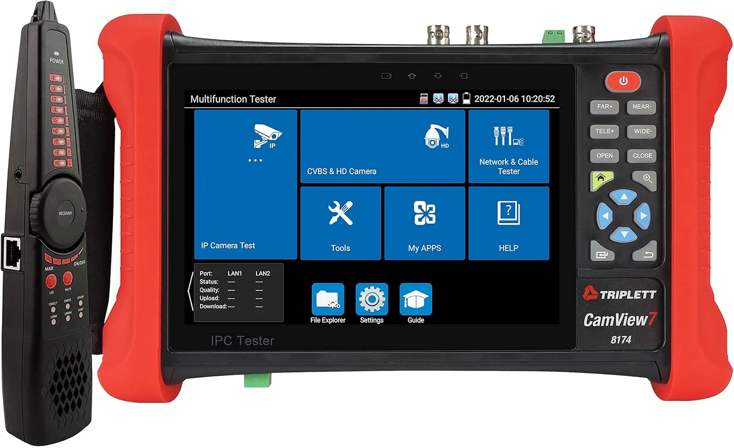 Triplett 8174 CamView 7 Security Camera Tester and 2.4G Spectrum