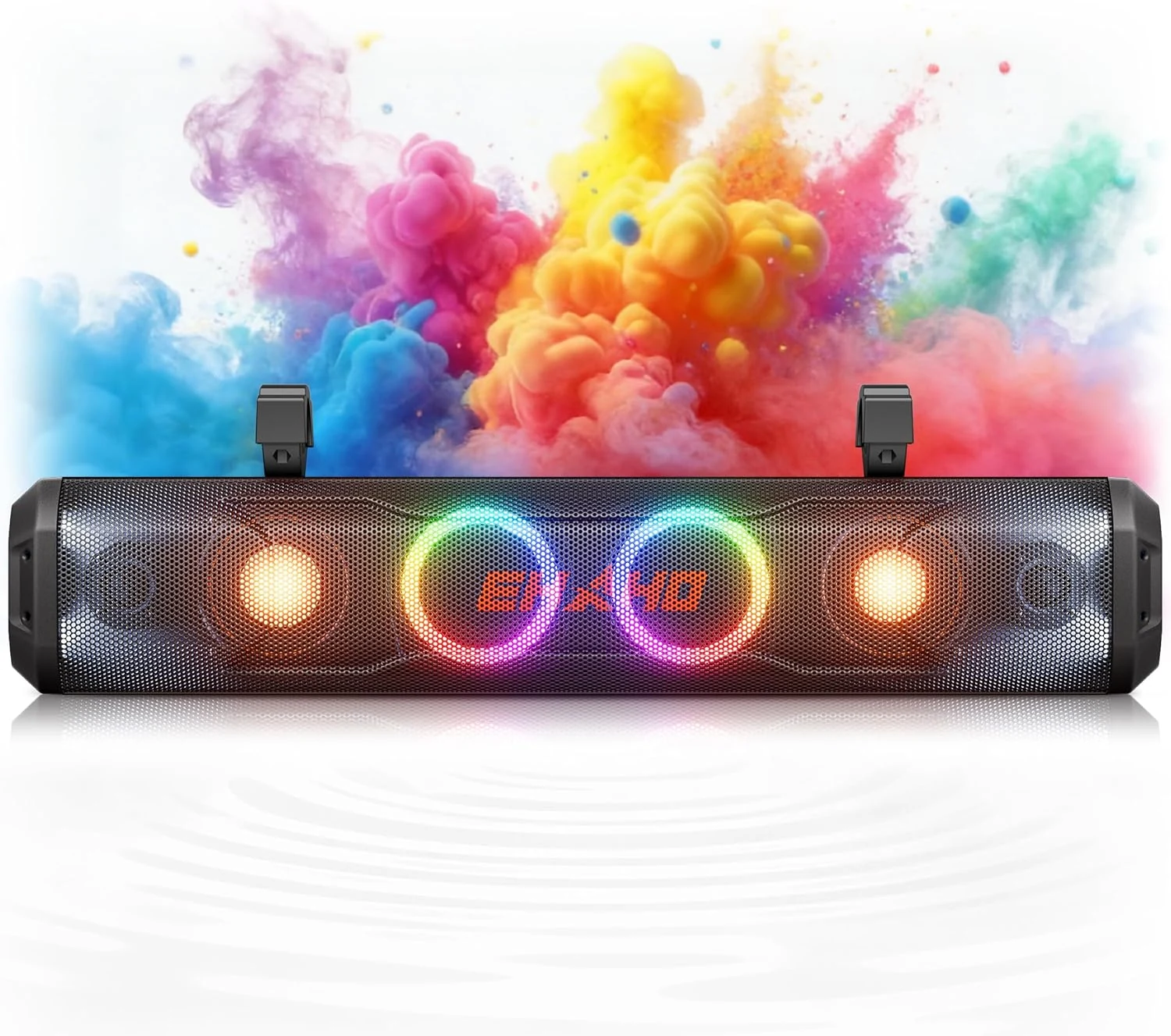 Ehaho 26 Inch 6 Speaker UTV Sound Bar, Bluetooth Golf review