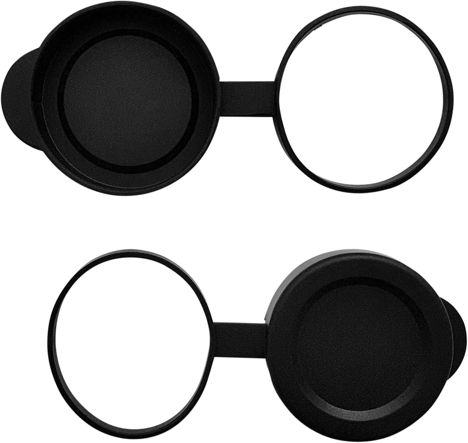 42mm Binocular/Monocular Objective Lens Caps Internal Diameter 48.5-50mm Rubber Cover Set Black 48-50LC 0
