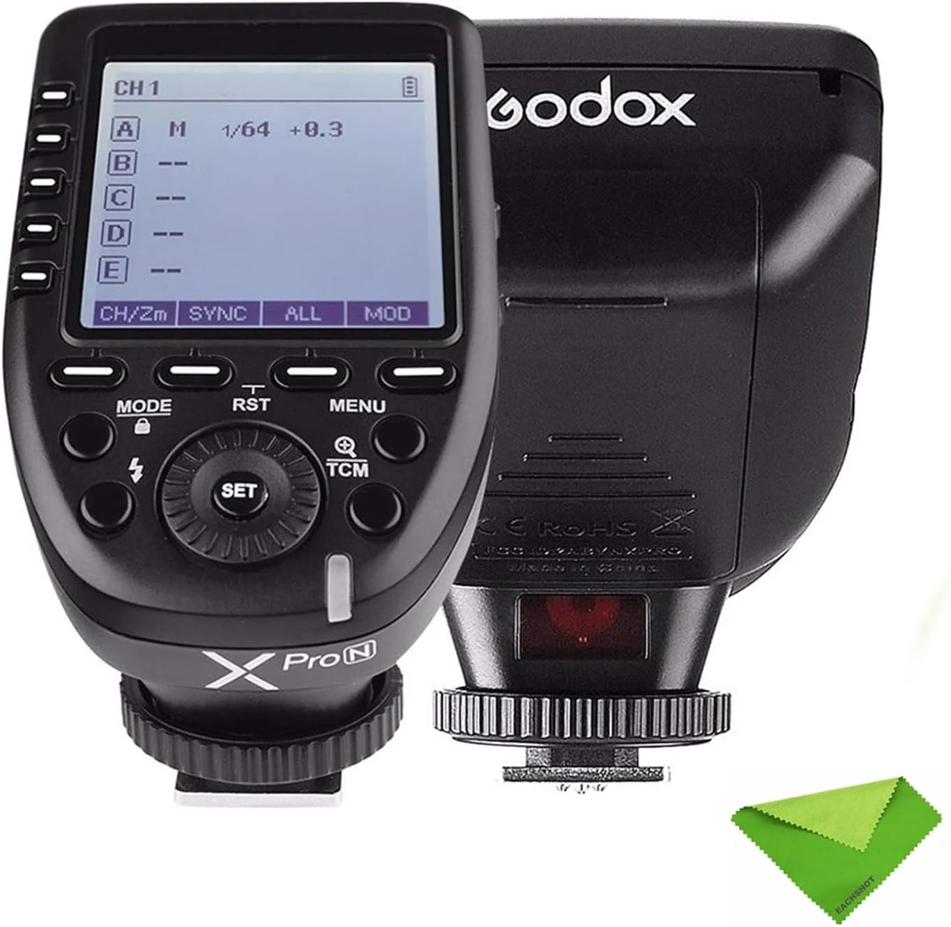 Godox XPro-N i-TTL 2.4G 1/8000s Wireless Flash Trigger Transmitter (Nikon)