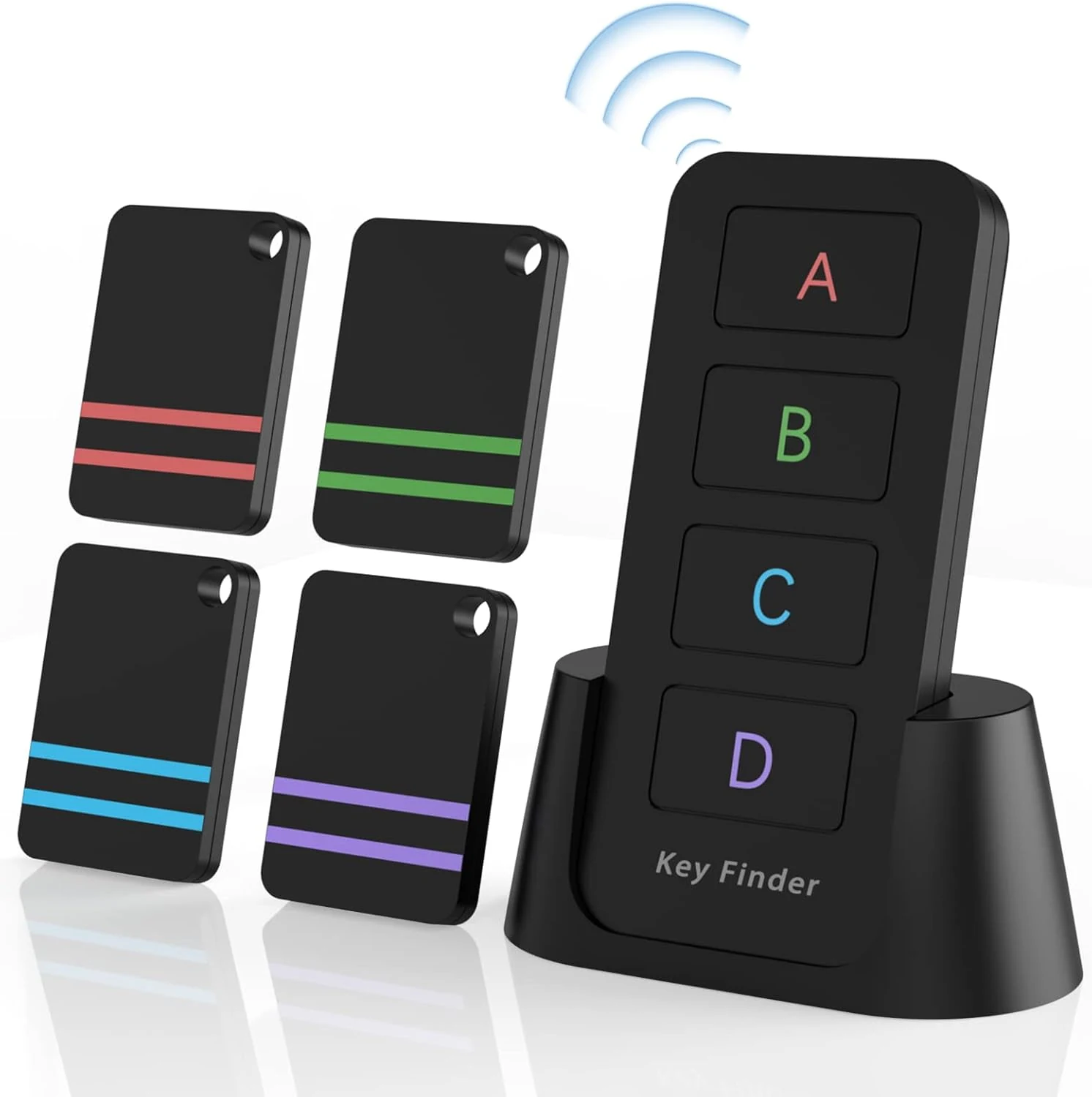 Jegoteer Remote Control Finder, Pack of 4 Find My Keys Device