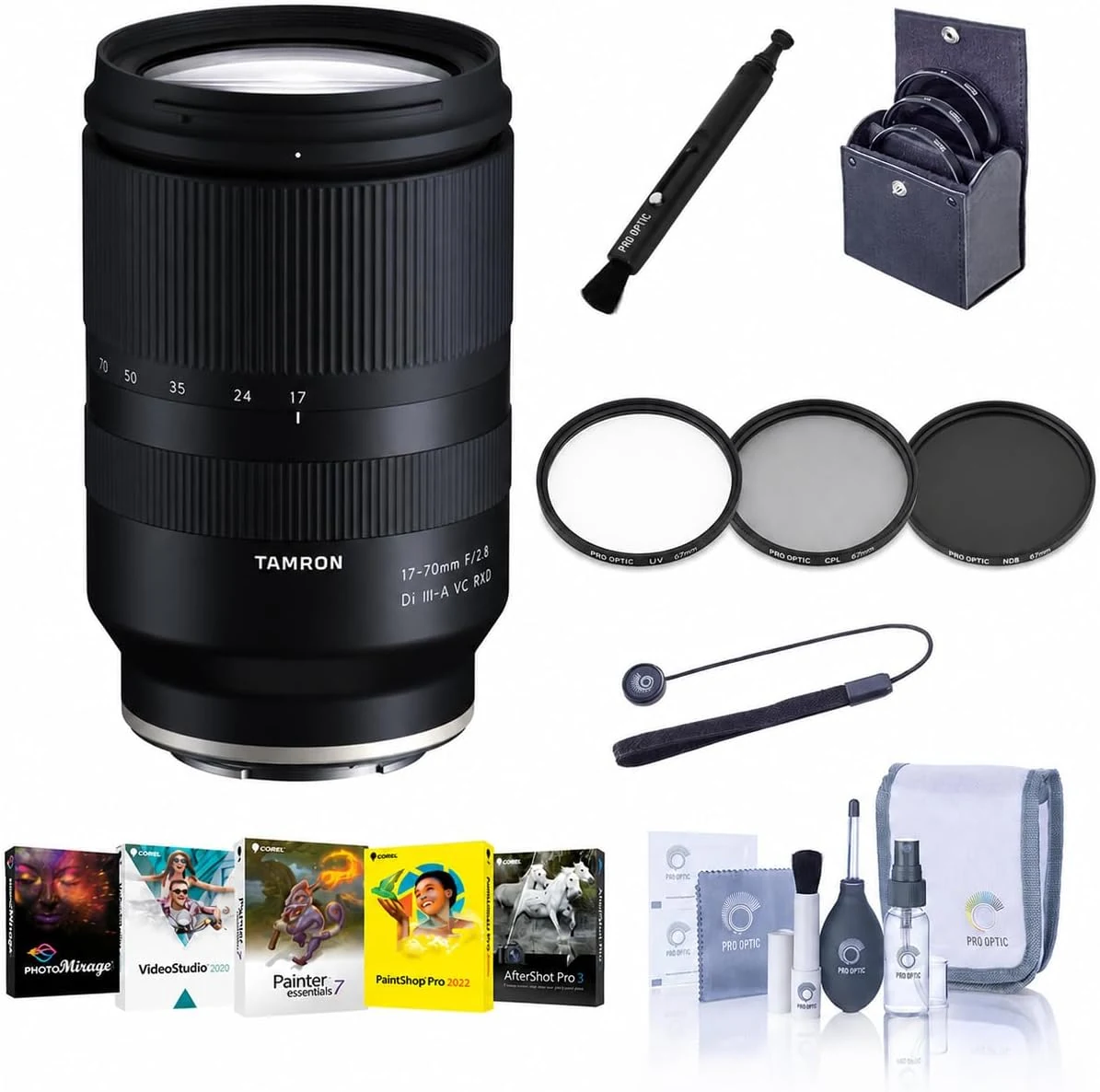 Tamron 17-70mm f/2.8 Di III-A VC RXD Lens for Sony E