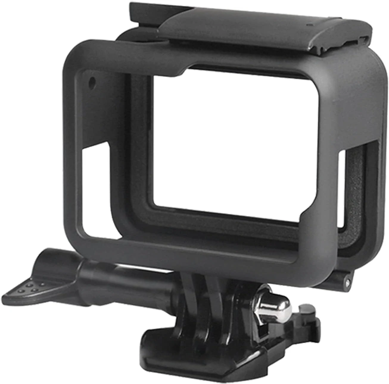 Action Camera Mount The Frame Hero Housing (hero7black/hero6 Black/hero5 Black/hero7 Silver/hero7 White/Hero(2018)) Microphone Case Compatible with Gopro Hero Case Mount mounting