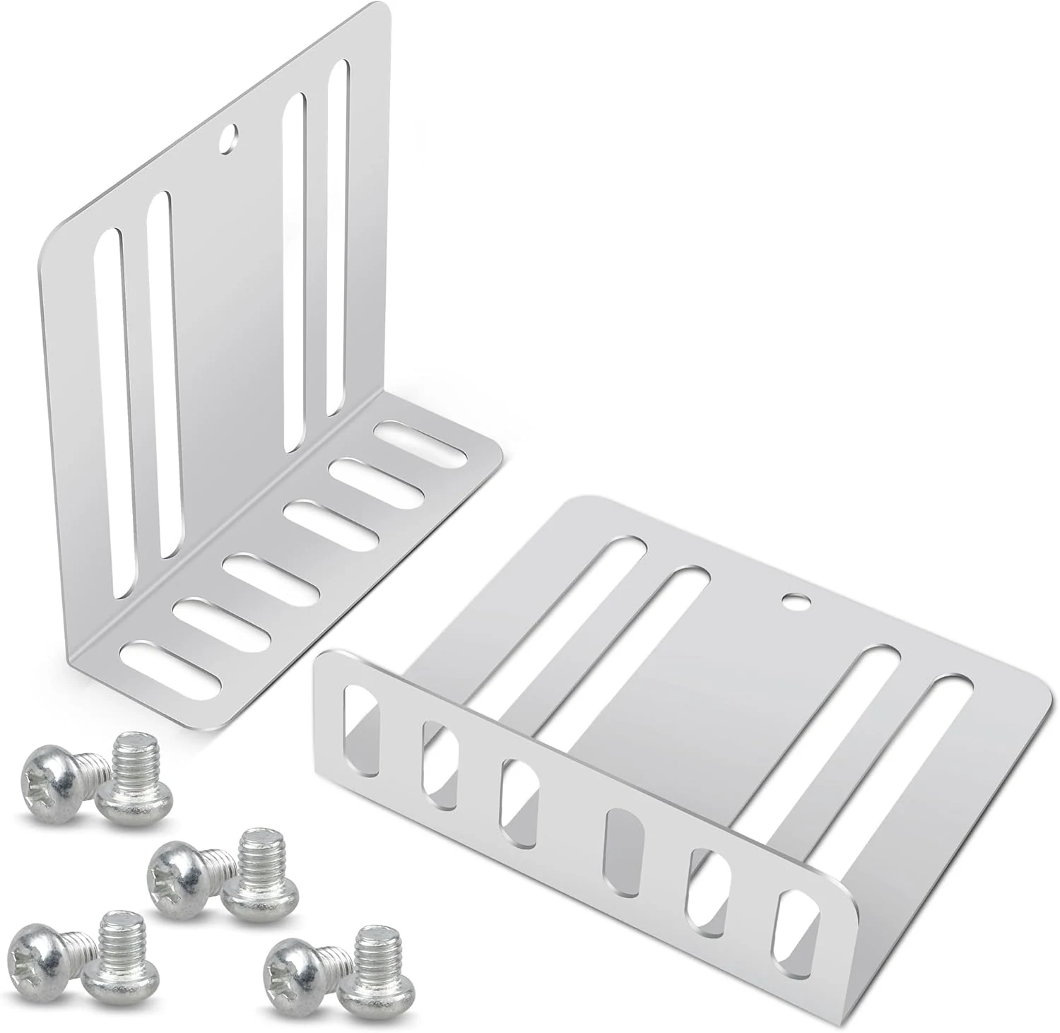 NuIth Double DIN Installation Kit, Universal Fit Metal Radio/DVD Player/Fitting Cage Mounting Bracket