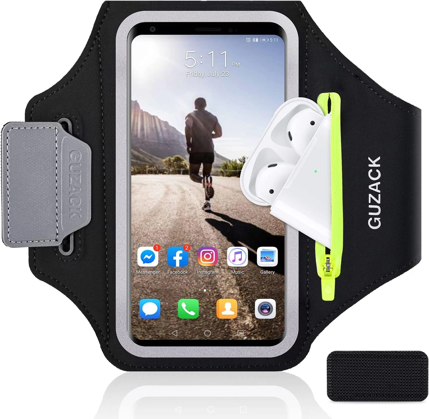 GUZACK Running Armband for iPhone 17 16 15 14 13 review