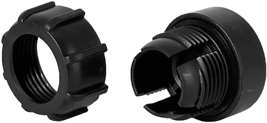 Kado 1/4" Screw Thread to 17mm Ball Head Bracket Connector Black