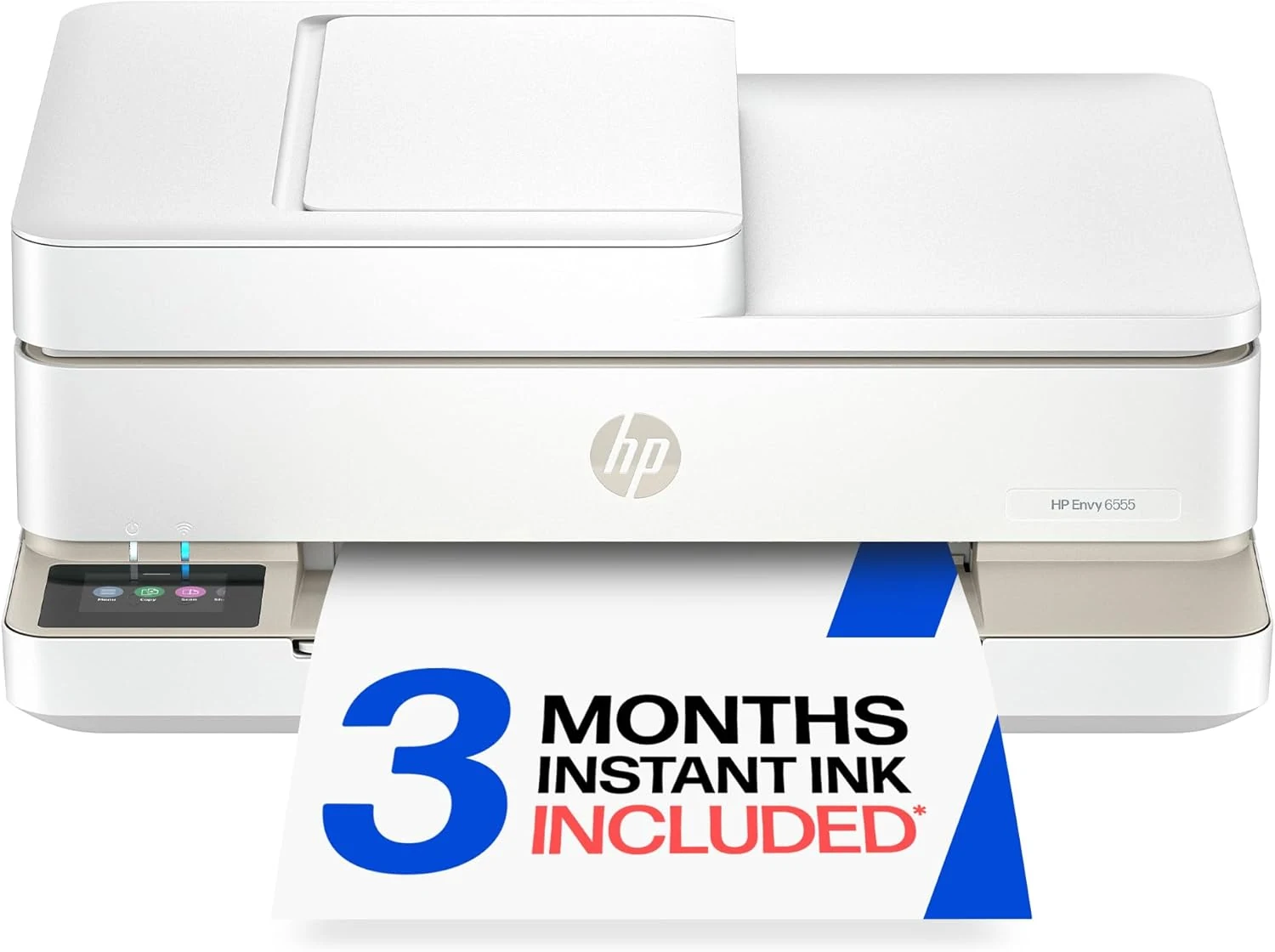 HP Envy 6555 Wireless All-in-One Color Inkjet Printer, Print, Scan, Duplex Printing (C2XR6A)