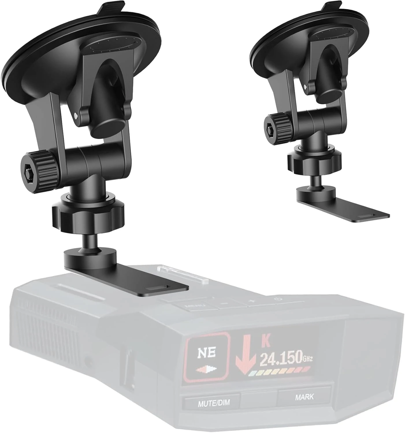 xsaaczm Super Radar Detector Mount (Windshield/Dashboard Suction Cup Bracket) for Uniden R7/R8/R8w