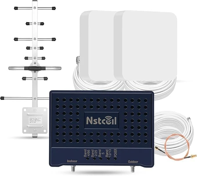 Cell Phone Booster for Home & Muti-Room, Up to 7000Sq
