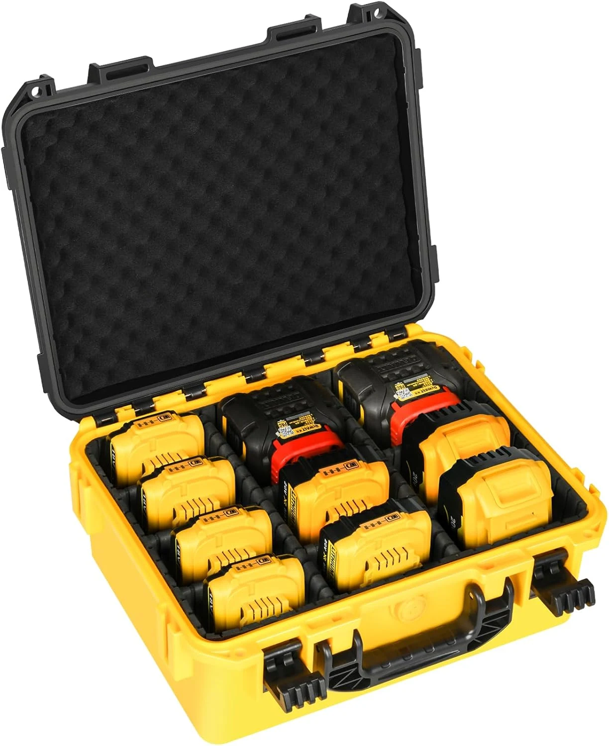 Case for Dewalt 20V Max Battery: Large Waterproof Hard Cases