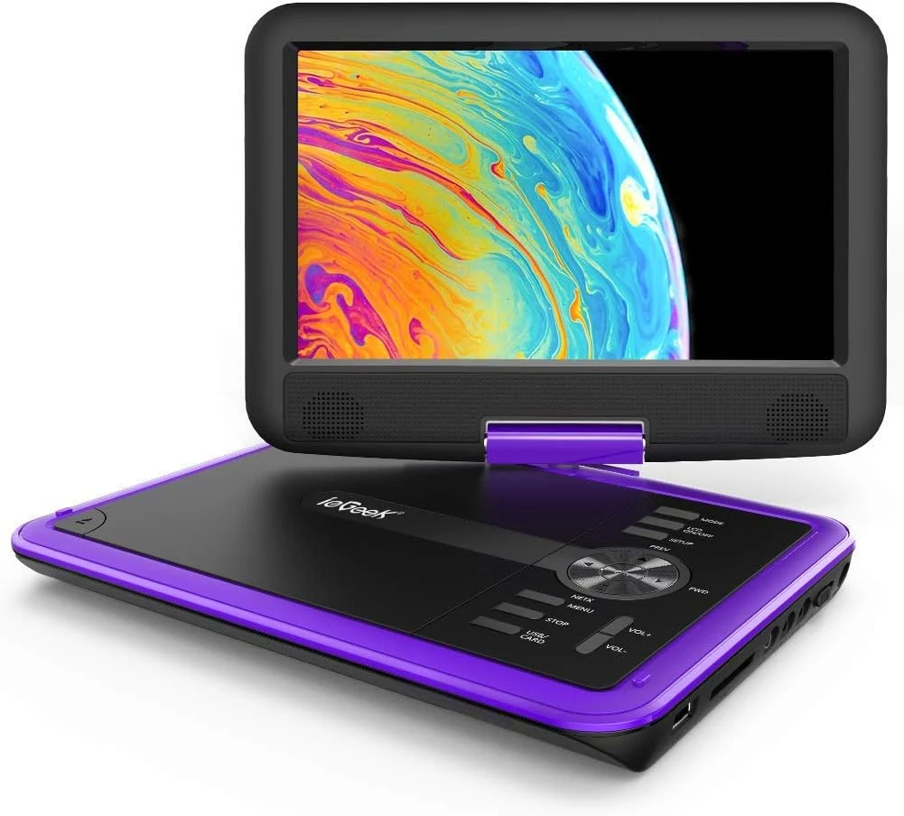 ieGeek 11.5" Portable DVD Player for Kids and Car, 9.5" review