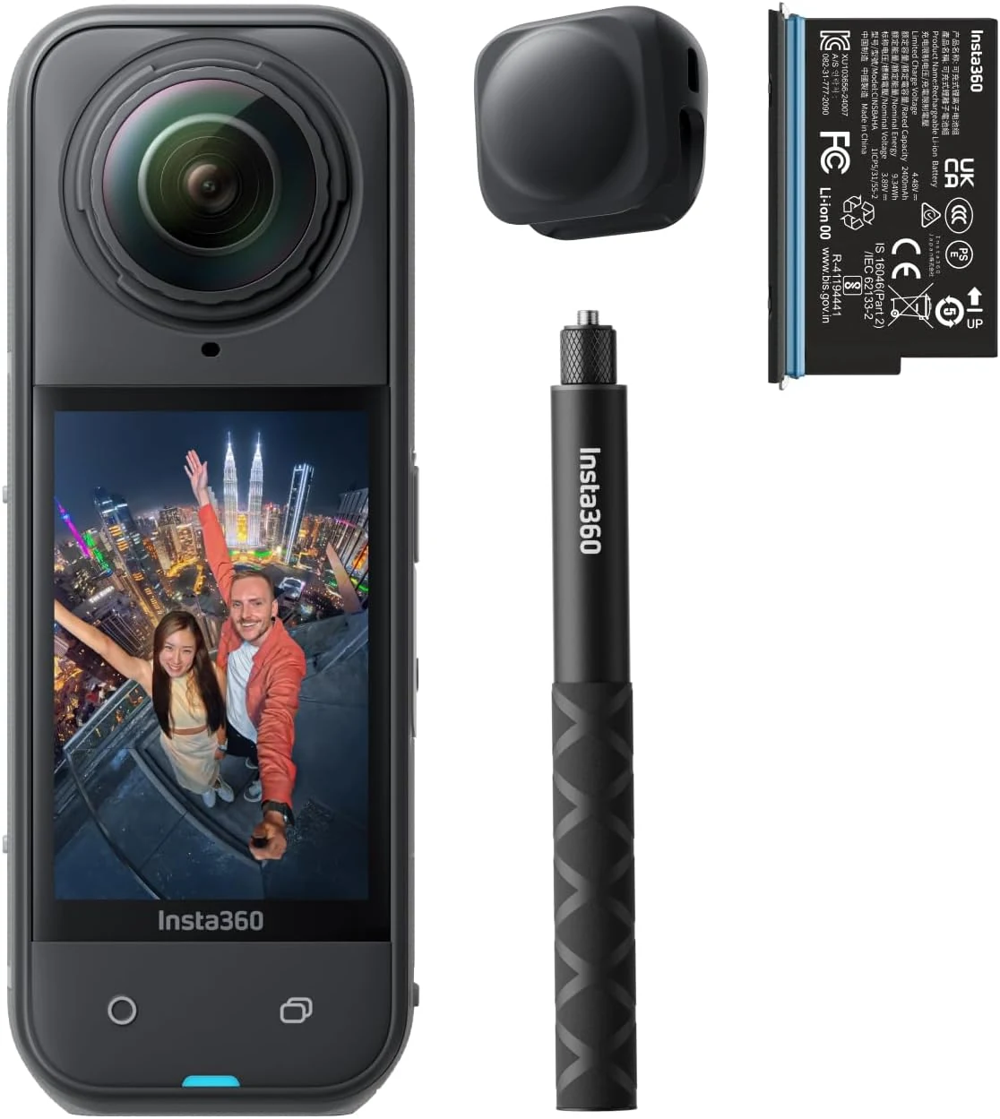 Insta360 X5 Starter Bundle (Waterproof 8K 360° Action Camera)