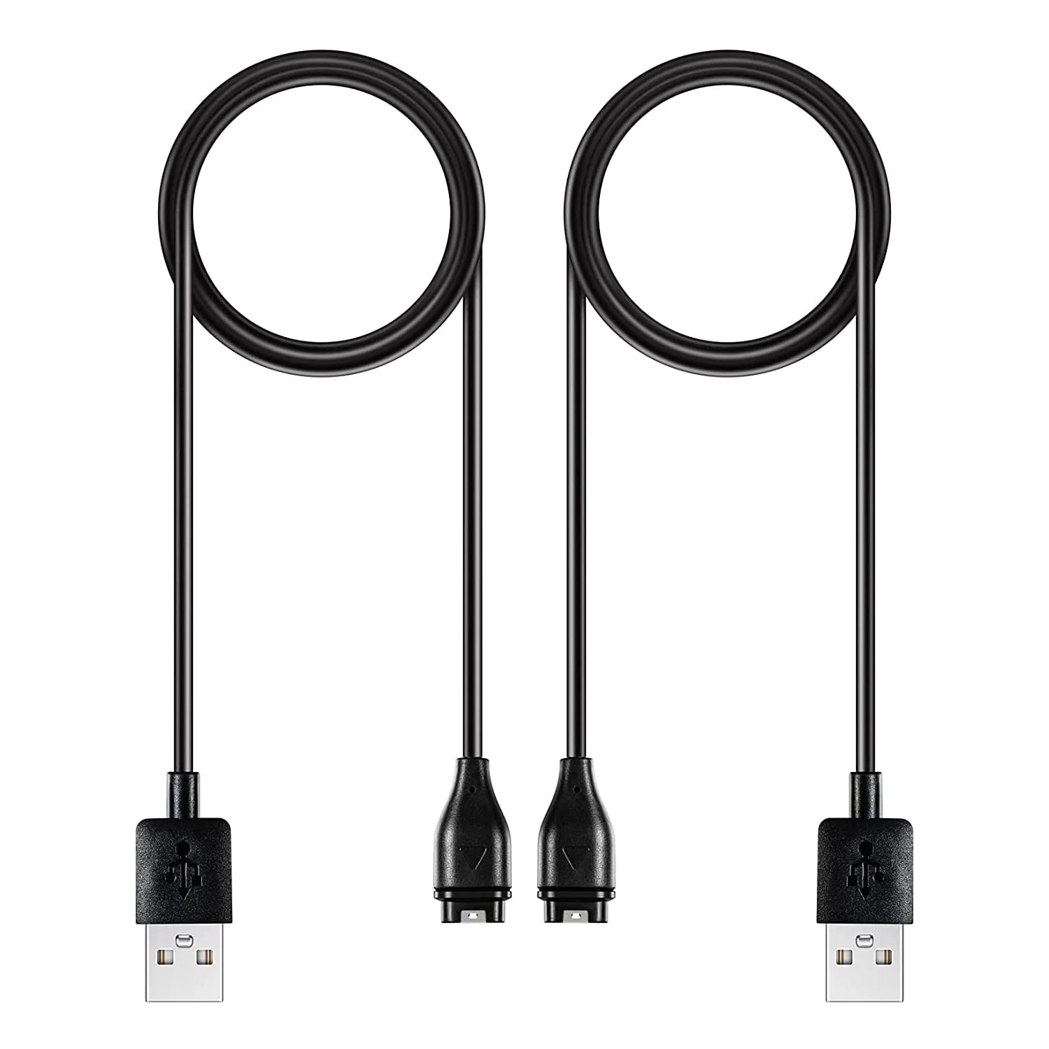 AWINNER Compatible for Garmin Watch Charger Cable (2 Pack)